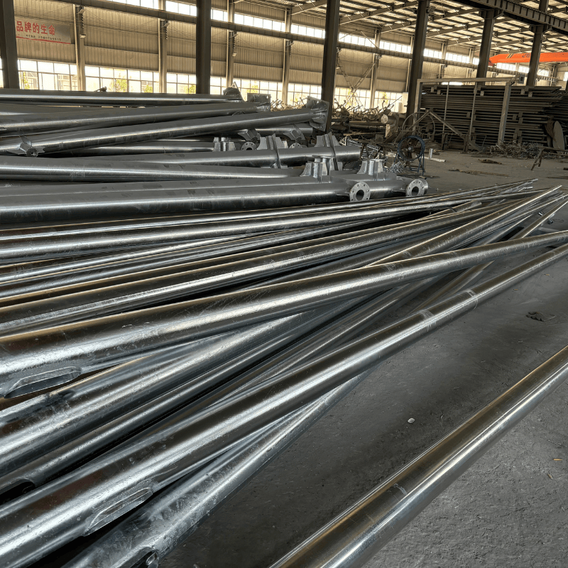 Hot-dip Galvanized Light Poles